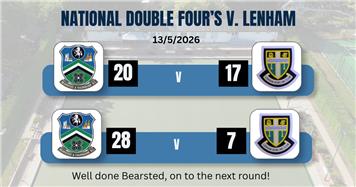 National Double 4's Win