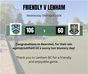 Friendly V Lenham